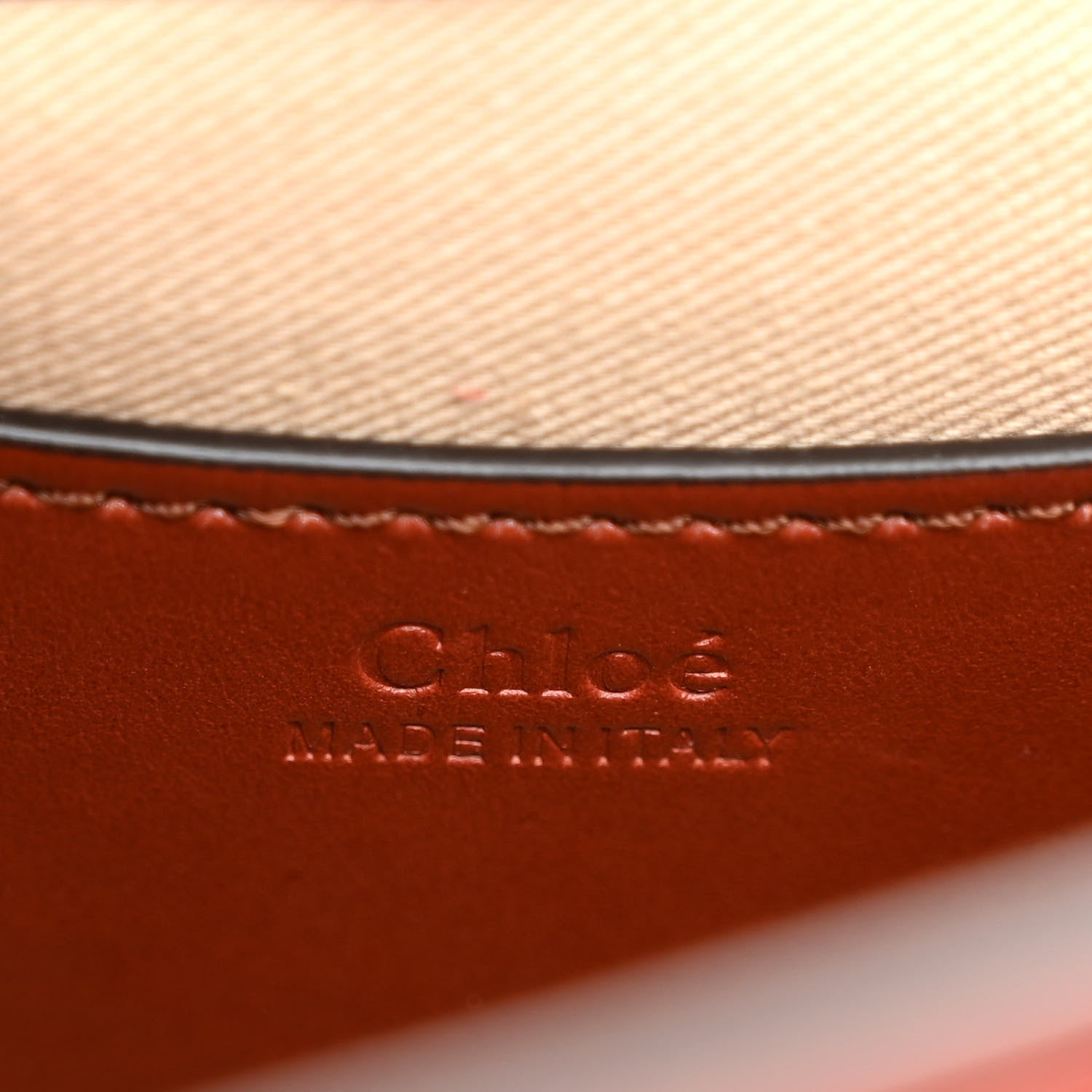 Chloe Calfskin Small Tess Bag Sepia Brown 6 of 9