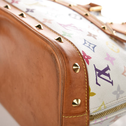 Louis Vuitton Monogram Multicolor Alma White 10 of 20