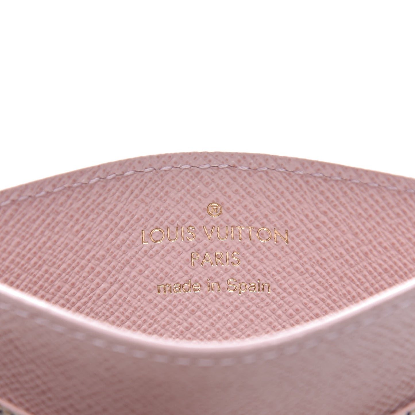 Damier Azur Daily Card Holder Rose Ballerine