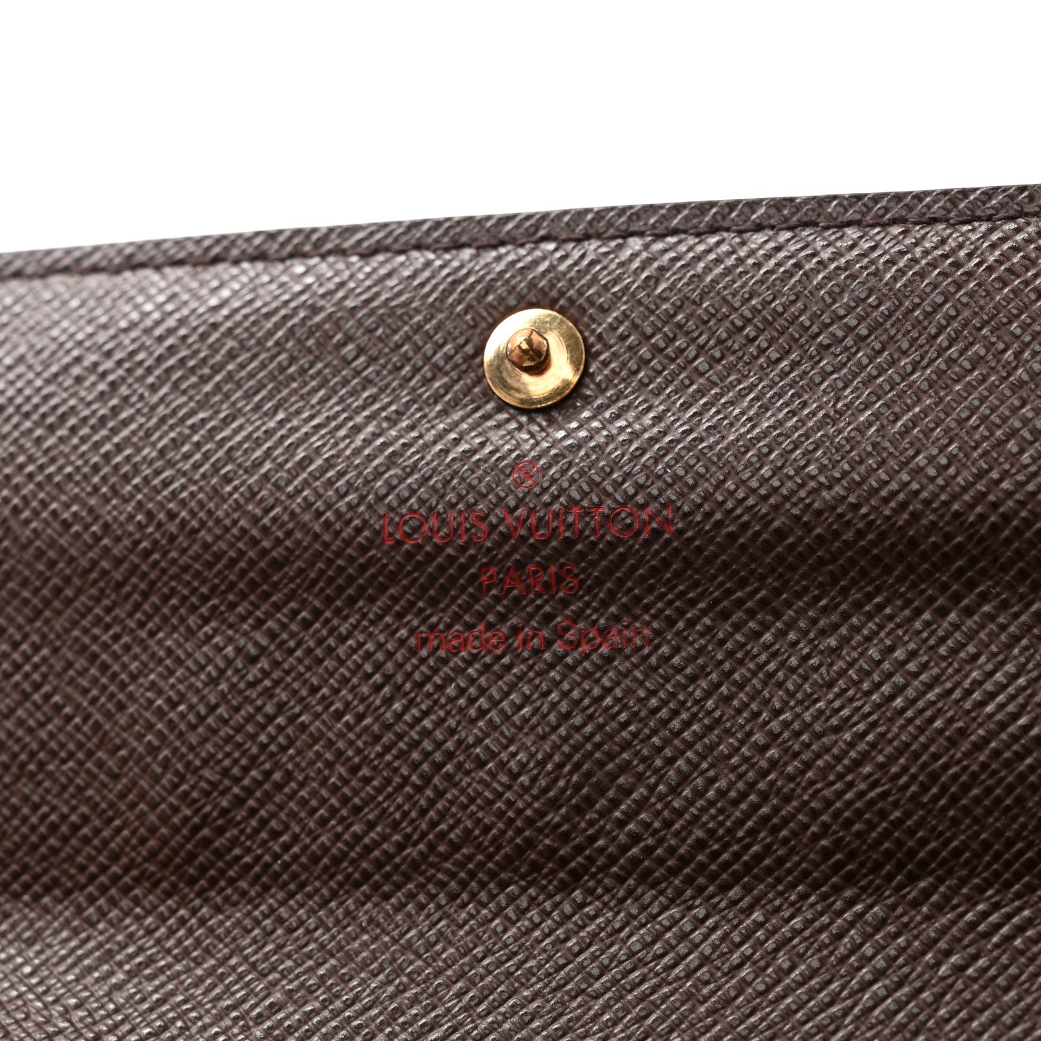 Louis Vuitton Damier Ebene Sarah Wallet 6 of 11