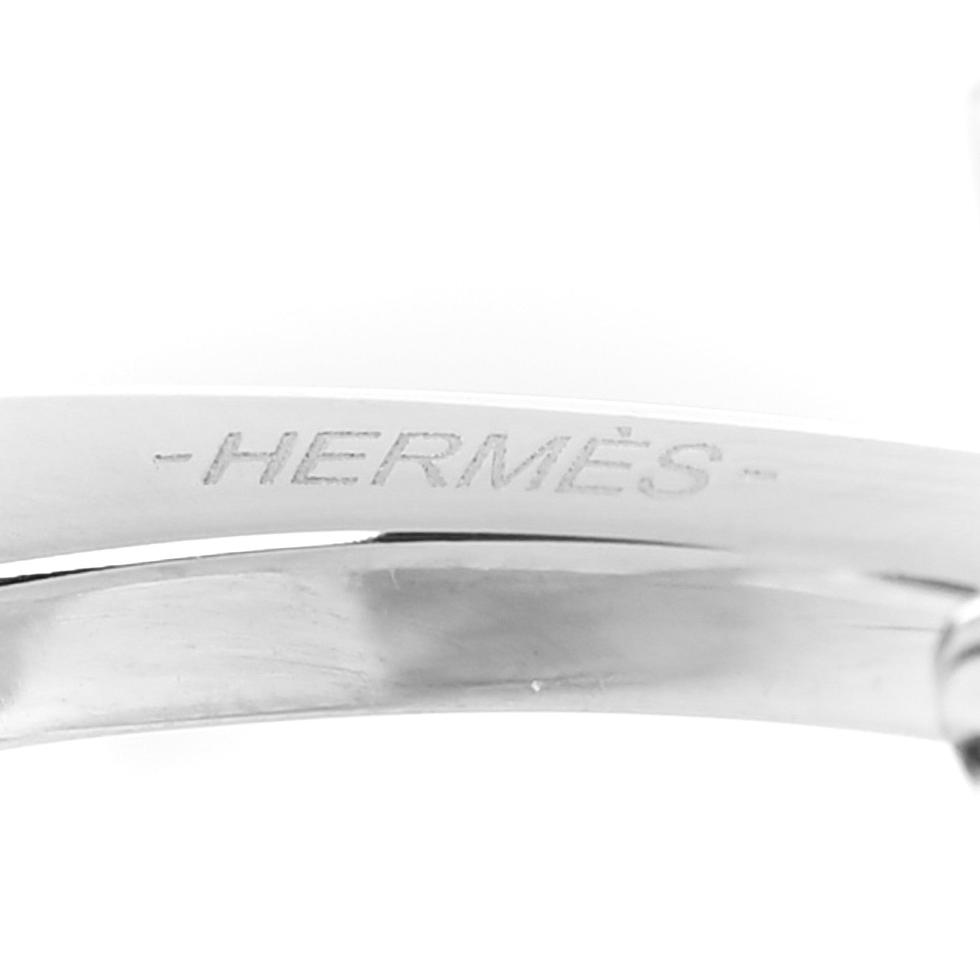 Hermes Palladium Lacquered Jolly Jumper Cufflinks Black 7 of 8