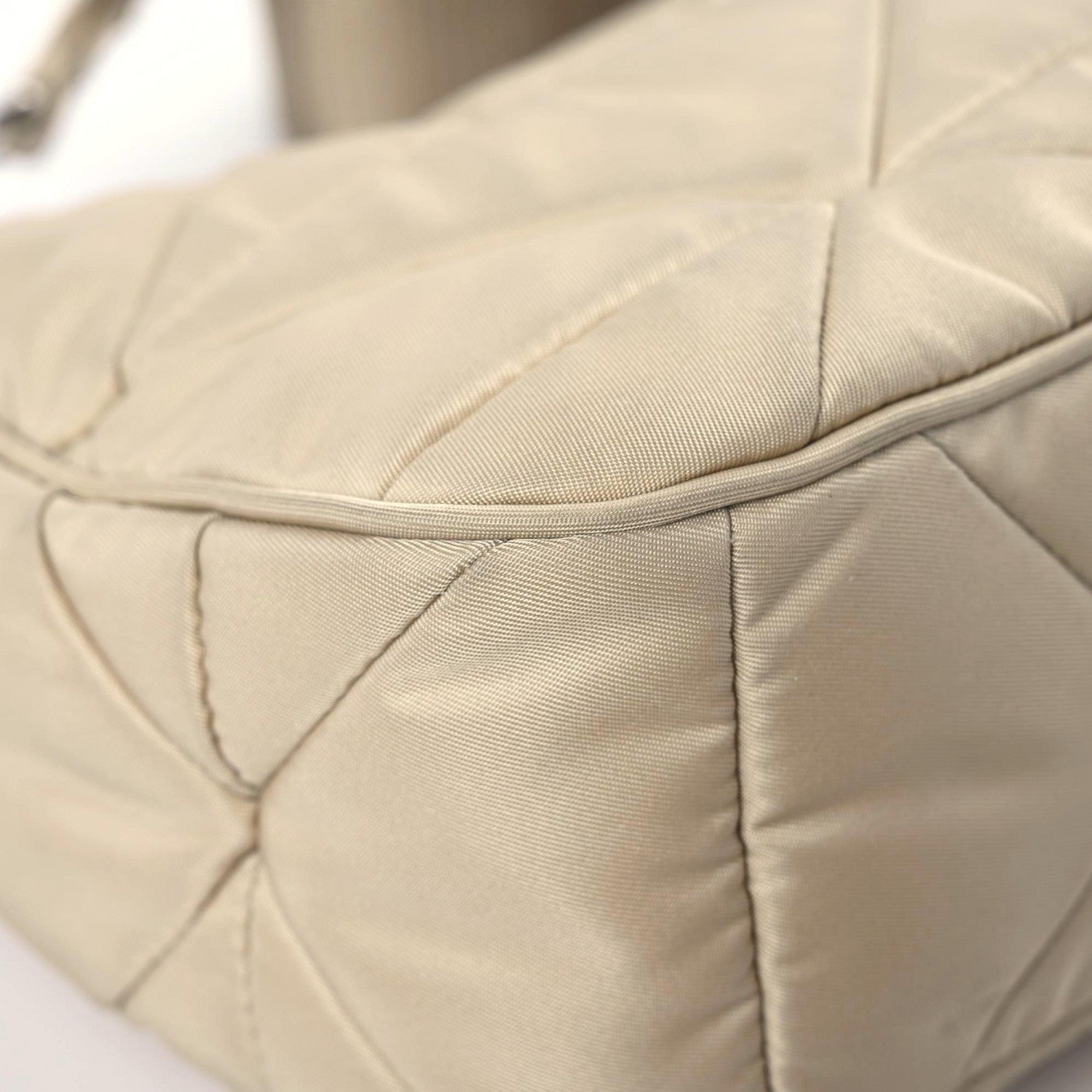 Prada Re-Nylon Triangle Quilted Padded Patchwork System Shoulder Bag Deserto 7 of 12