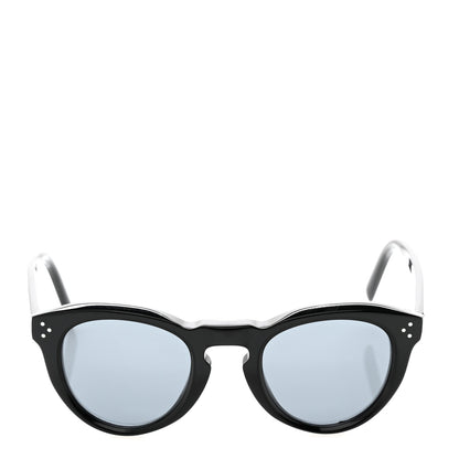Celine Acetate Bevel Cat Sunglasses CL 41384/F/S Black 2 of 7