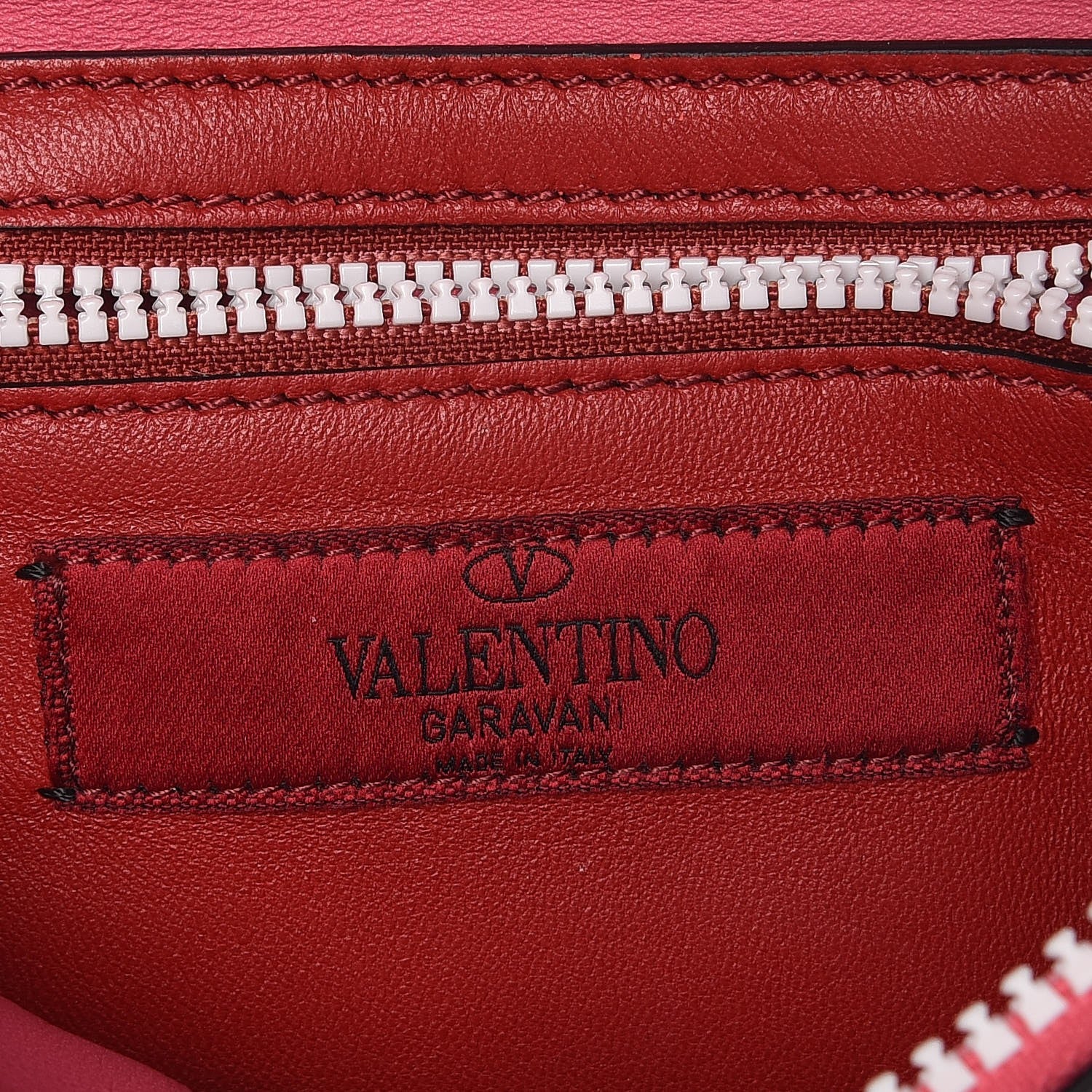 Valentino Garavani Lambskin Free Rockstud Spike Belt Bag Shadow Pink 6 of 8