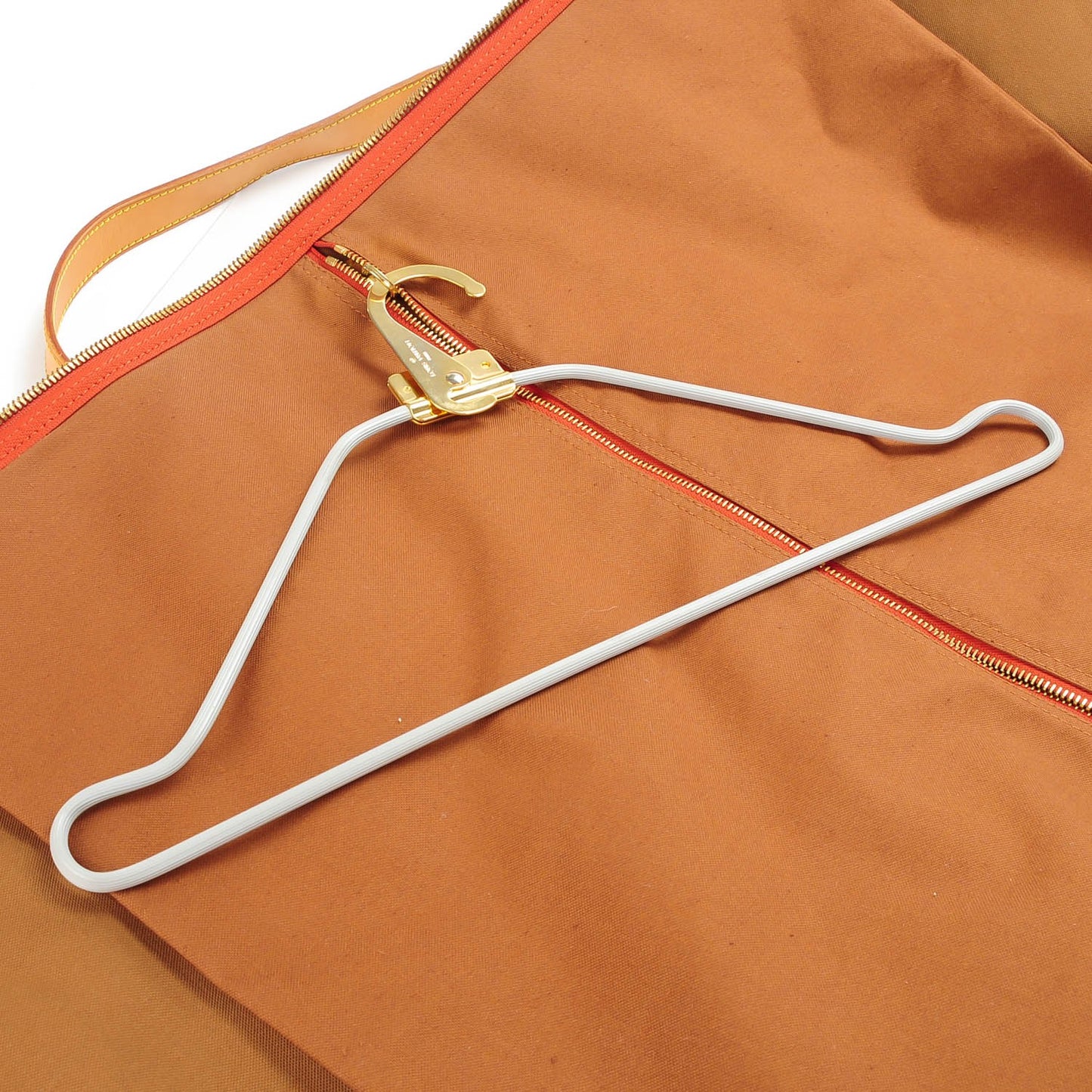 Coated Canvas Americas Cup Garment Bag Red