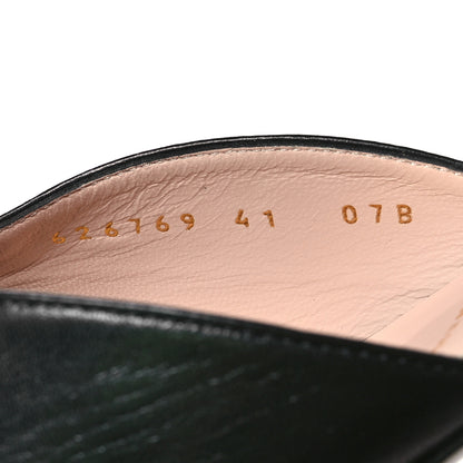 Gucci Malaga Kid Chain Sylvie Mules 41 Black 8 of 8