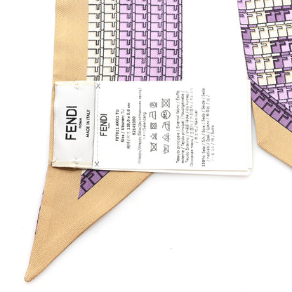 Fendi Silk FF Wrappy Bandeau  Lilla 3 of 3
