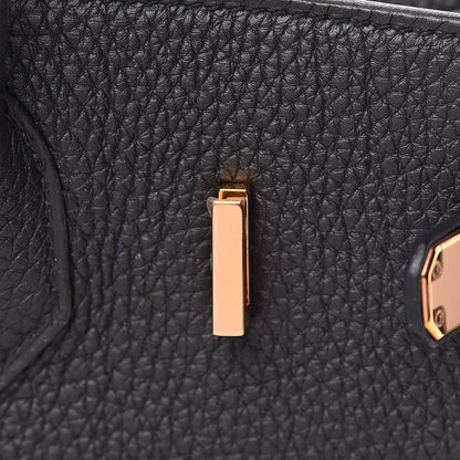 Hermes Togo Birkin 25 Black 14 of 28