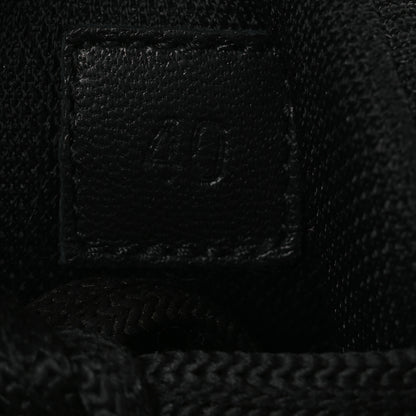 Hermes Technical Knit Suede Heros Sneakers 40 Black 7 of 15