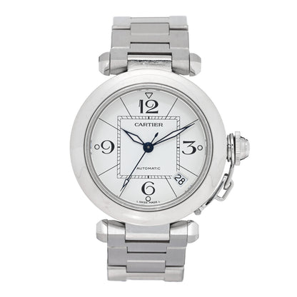 Cartier Stainless Steel 35mm Pasha C Automatic Watch 1 of 4