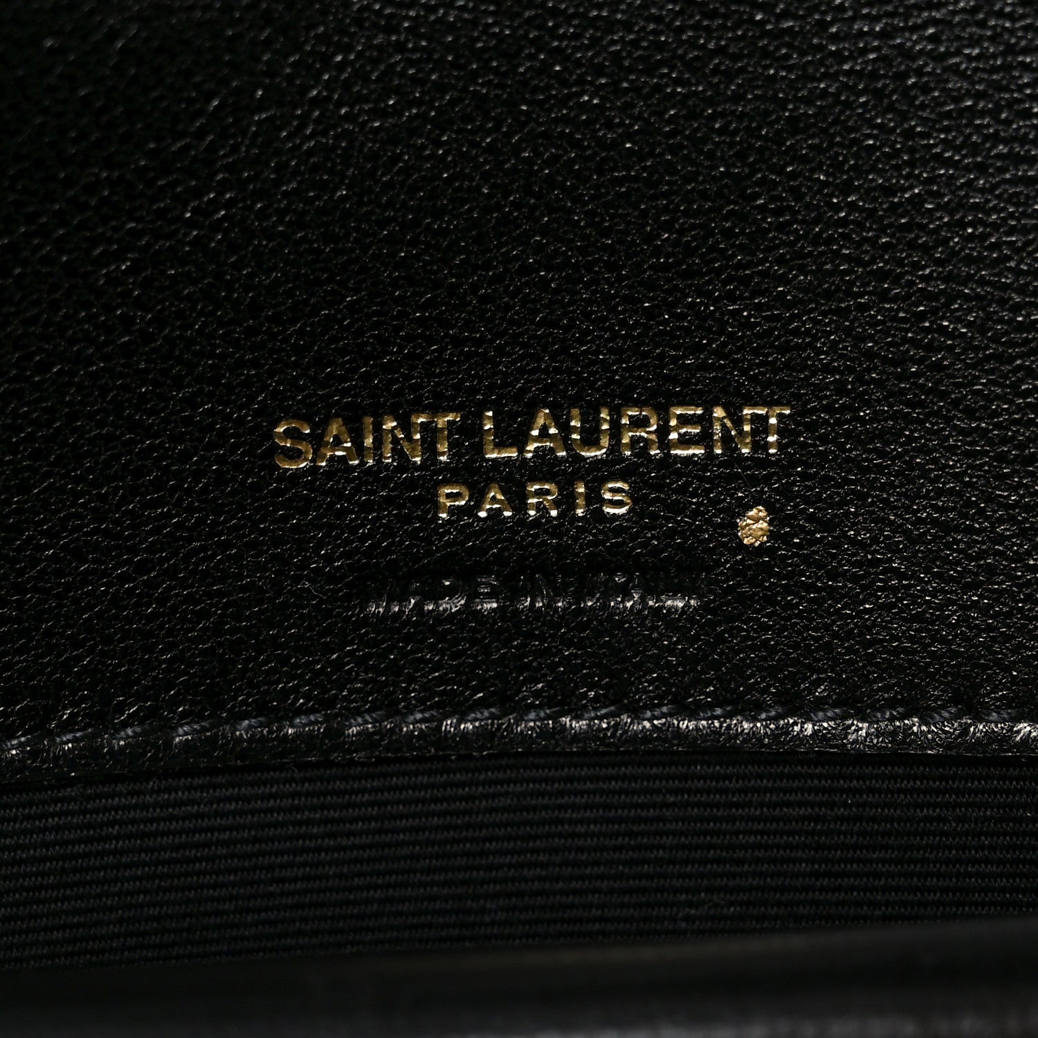 Saint Laurent Lambskin Chevron Quilted Small Loulou Bag Black 7 of 11