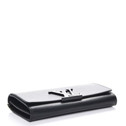 Louis Vuitton Epi Louise Wallet Black 4 of 8
