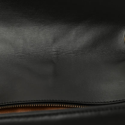 Gucci Calfskin Matelasse Small GG Marmont Shoulder Bag Black 12 of 12