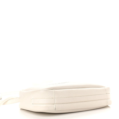Balenciaga Calfskin Logo S Everyday Camera Bag White 4 of 9