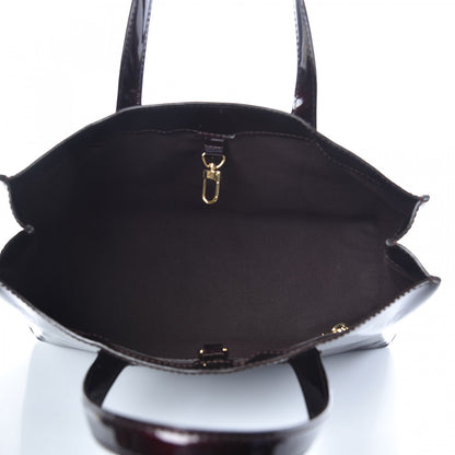 Louis Vuitton Vernis Wilshire PM Amarante 5 of 8