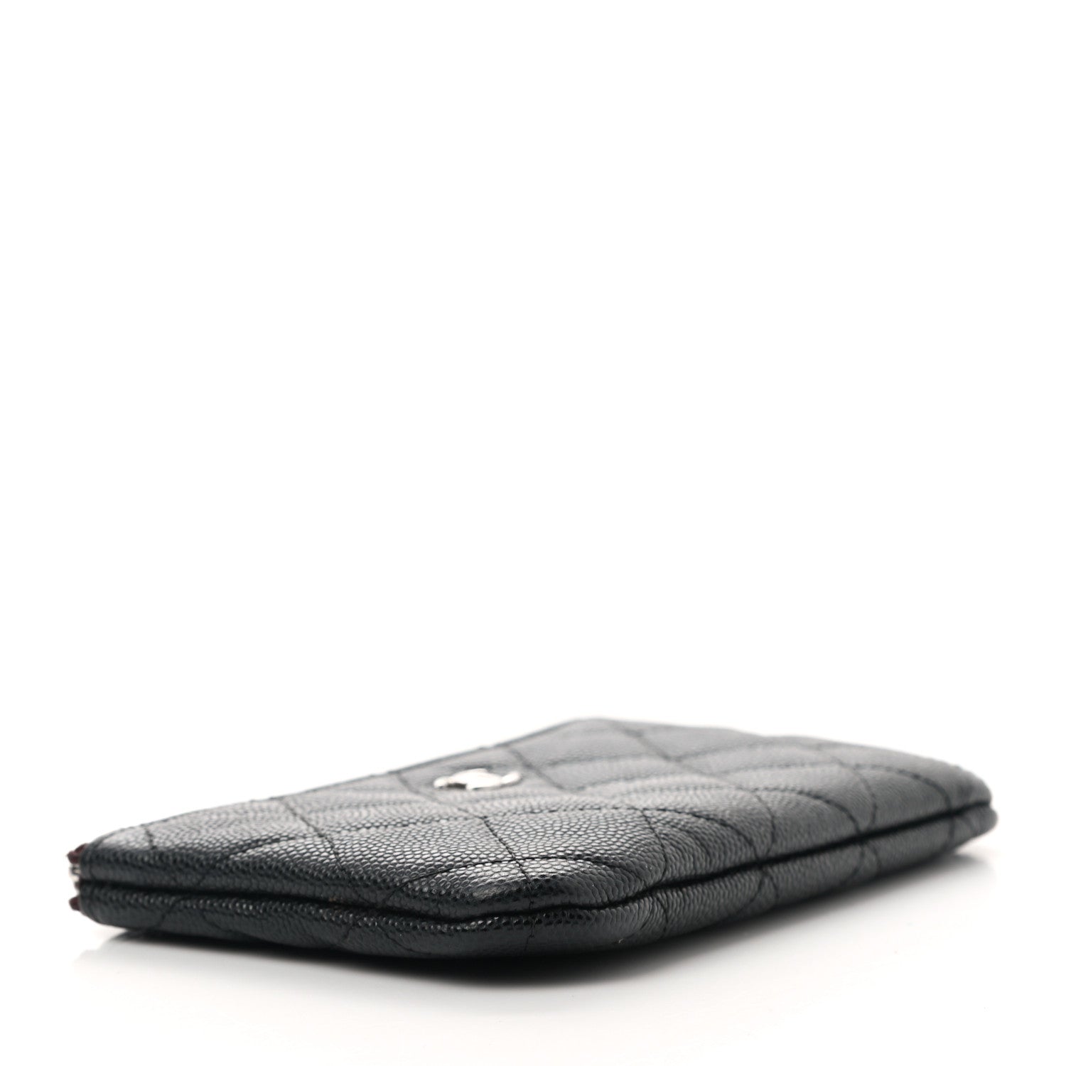 Chanel Caviar Quilted Small Cosmetic Case Black 4 of 8
