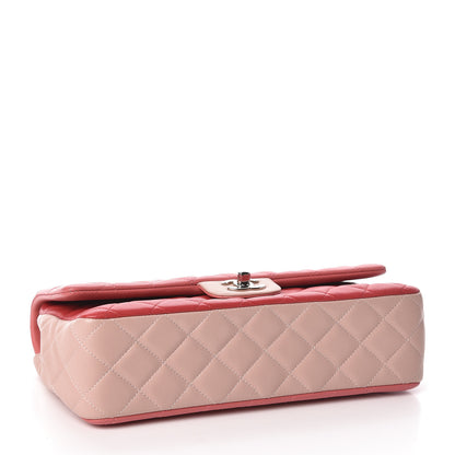 Chanel Lambskin Quilted Tri-Color Medium Valentine Charms Single Flap Pink 4 of 11