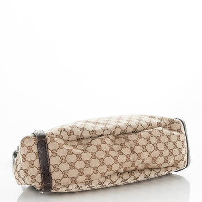 Gucci Monogram Medium Abbey Shoulder Bag Dark Brown 4 of 7