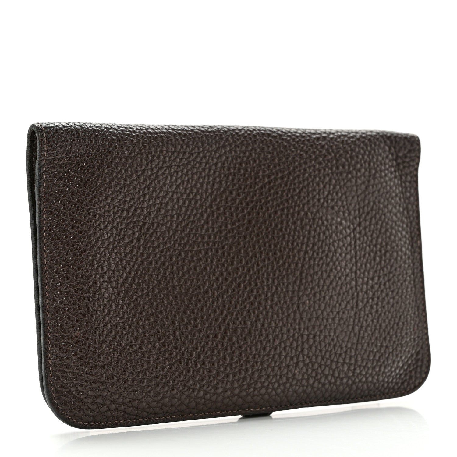 Hermes Togo Dogon Duo Wallet Chocolate 3 of 11