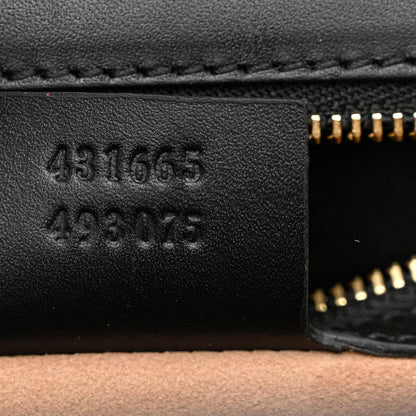 Gucci Calfskin Medium Sylvie Top Handle Bag Black 7 of 15
