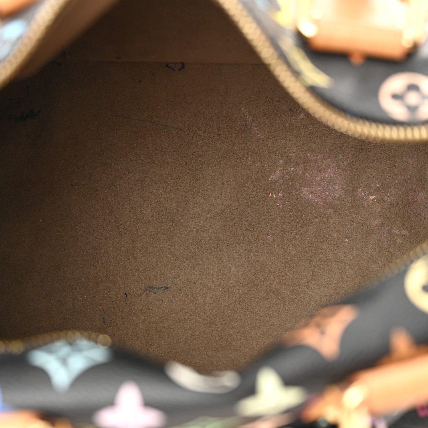 Louis Vuitton Monogram Multicolor Speedy 30 Black 5 of 14