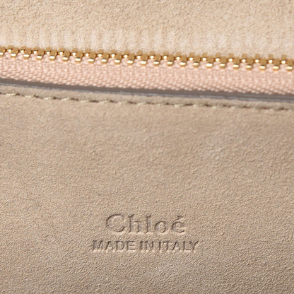Chloe Calfskin Medium Faye Shoulder Bag Motty Grey 6 of 7
