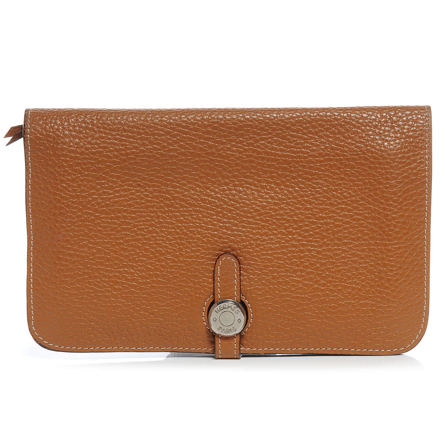 Hermes Togo Dogon Combined Wallet Gold 1 of 9