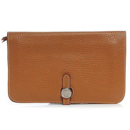 Hermes Togo Dogon Combined Wallet Gold 1 of 9