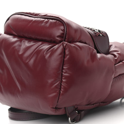 Stella McCartney Polyamide Falabella Go Glitter Stars Backpack Burgundy 6 of 12