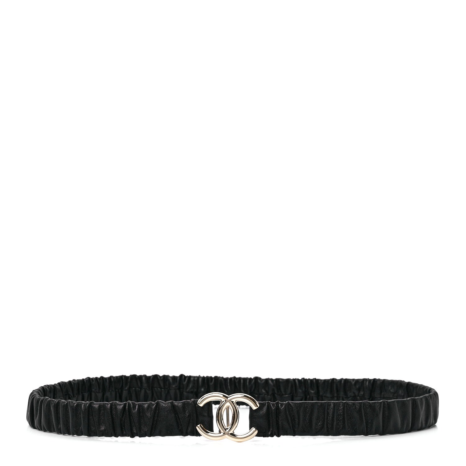 Chanel Calfskin CC Belt 80 32 Black 1 of 4