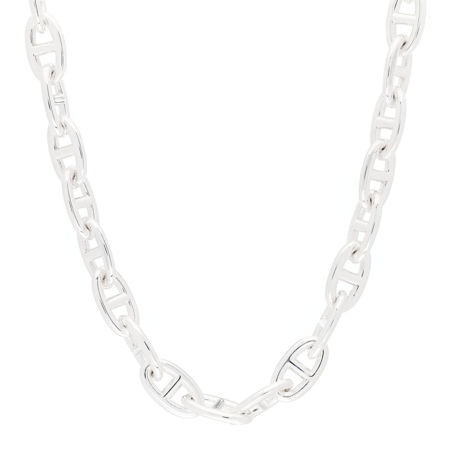 Sterling Silver GM Chaine D'Ancre Necklace