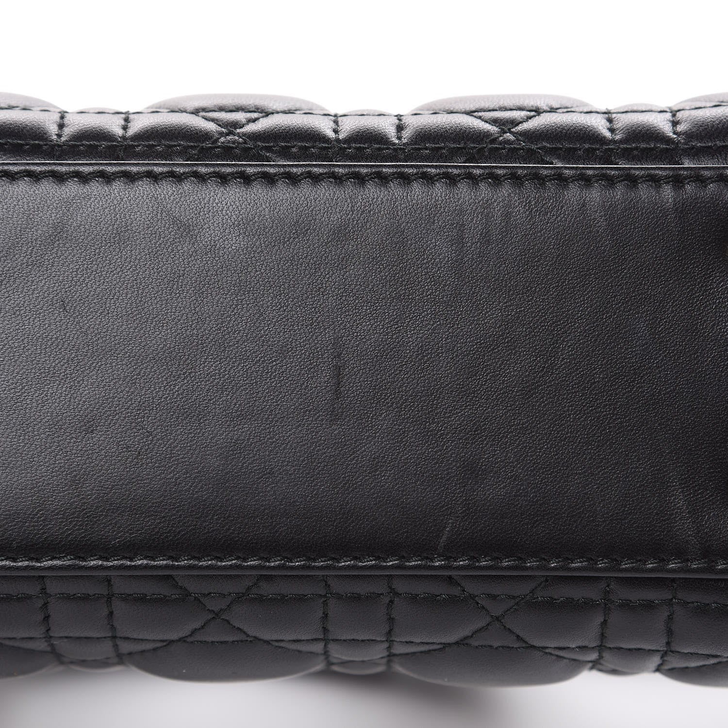 Christian Dior Lambskin Cannage Small Lucky Badges My Lady Dior Black 9 of 11