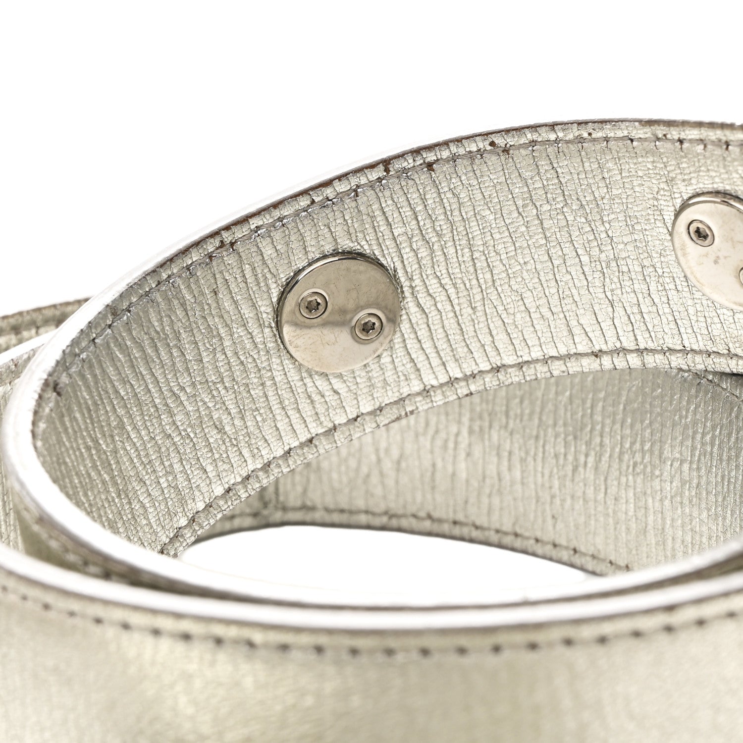 Christian Dior Metallic Grained Calfskin Cannage Small Lucky Badges My Lady Dior Silver 11 of 12