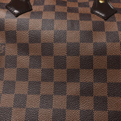 Louis Vuitton Damier Ebene Speedy Bandouliere 35 7 of 10
