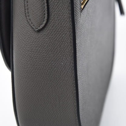 Celine Grained Calfskin Compact Trotteur Grey 9 of 9