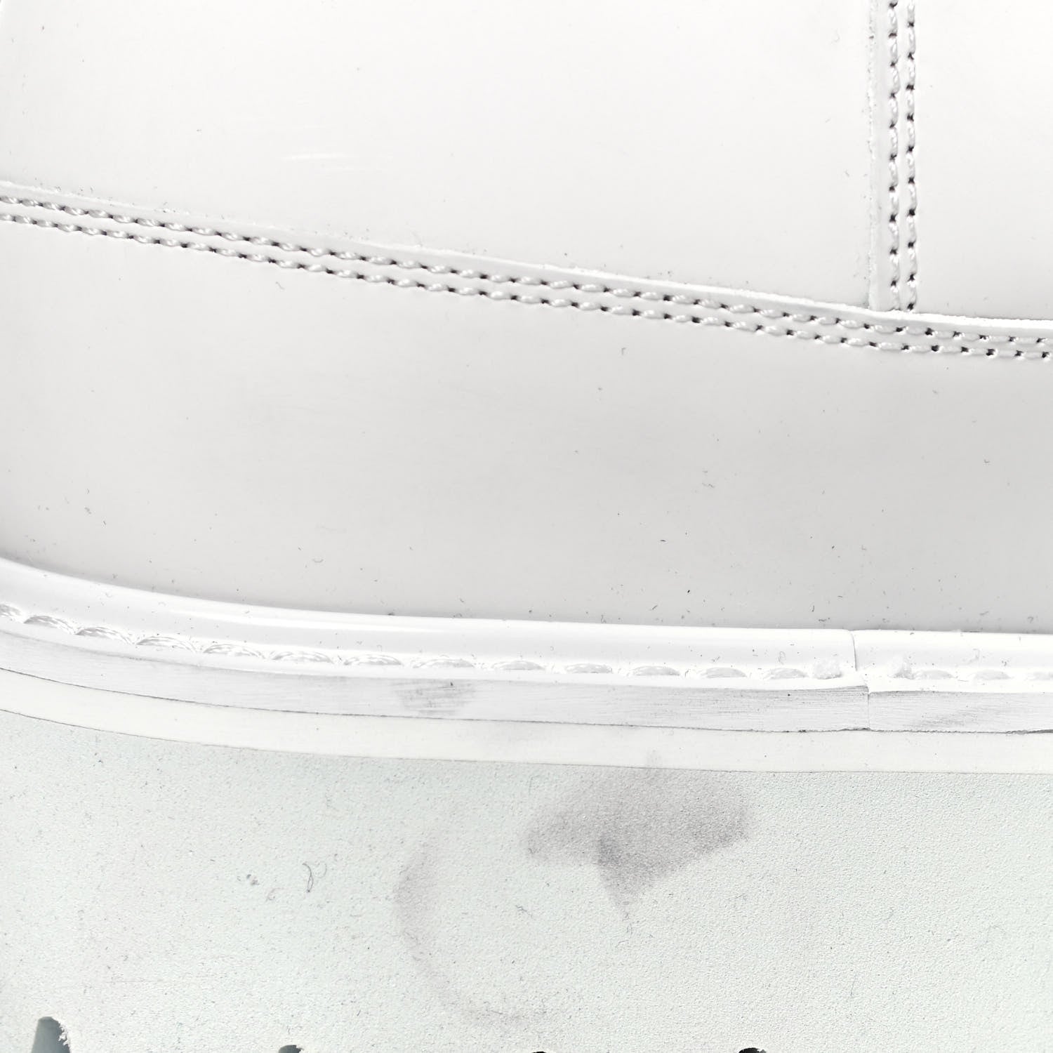 Louis Vuitton Calfskin Monogram Embossed Neoprene Mens Landscape Ankle Boots 7.5 White 14 of 15