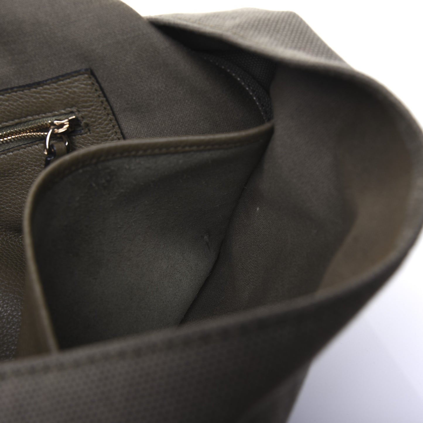 Canvas Butterfly Embroidered Rockstud Messenger Bag Military Green