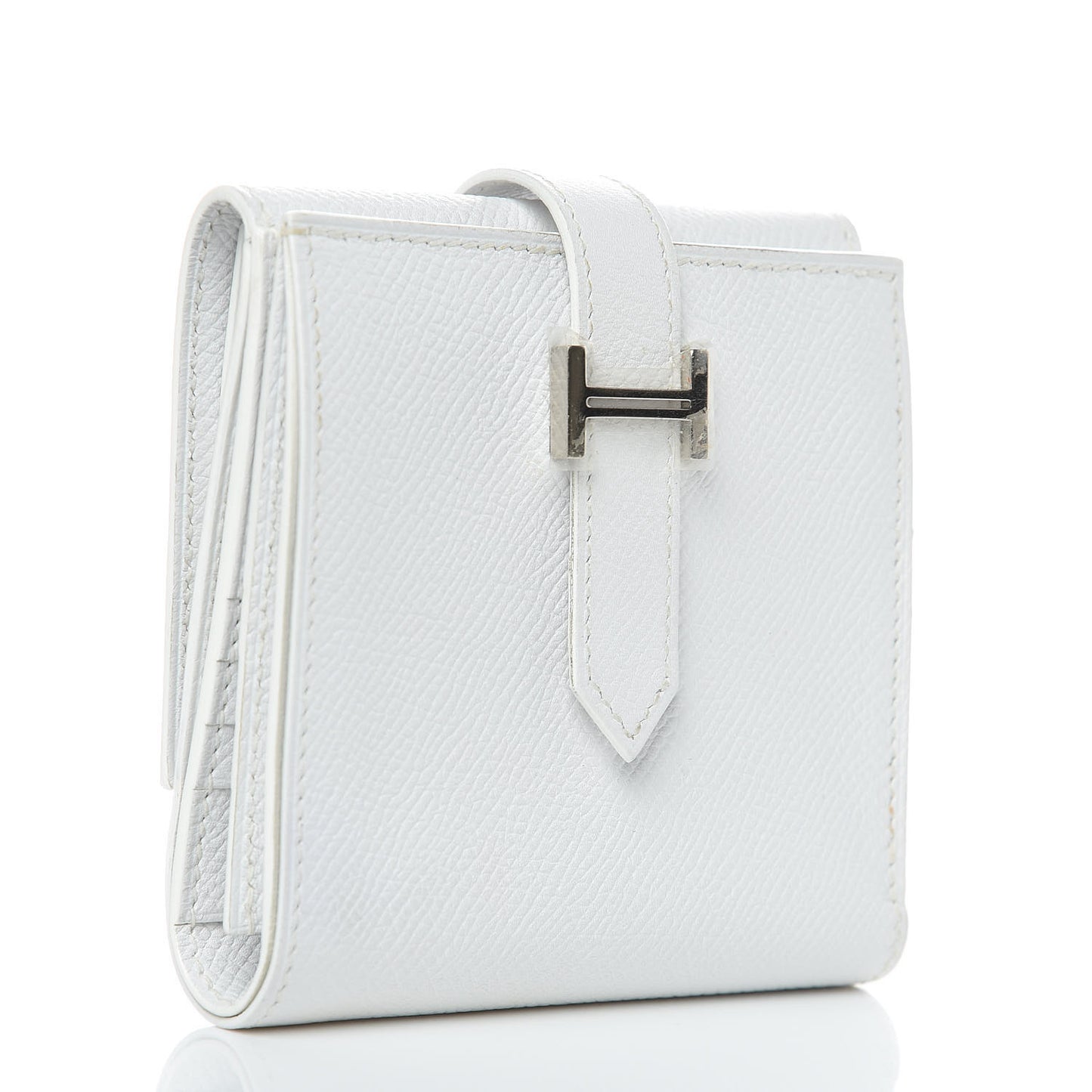Epsom Bearn Recto Verso Wallet Blanc