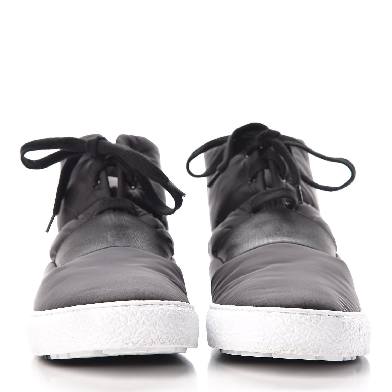 Chanel Nylon Mens High Top Sneakers 45 Black 2 of 11