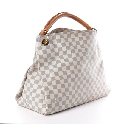 Louis Vuitton Damier Azur Artsy MM 3 of 12