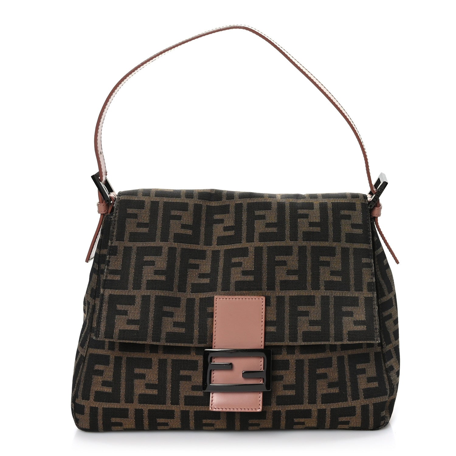 Fendi Zucca Mama Baguette Tobacco Cipria 1 of 9