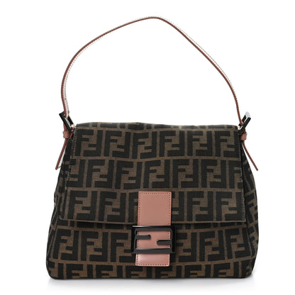 Fendi Zucca Mama Baguette Tobacco Cipria 1 of 9