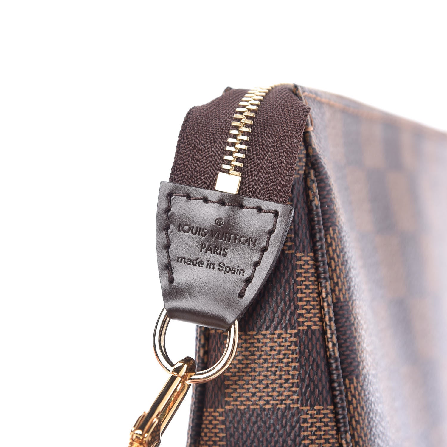Louis Vuitton Damier Ebene Pochette Accessories NM 8 of 10