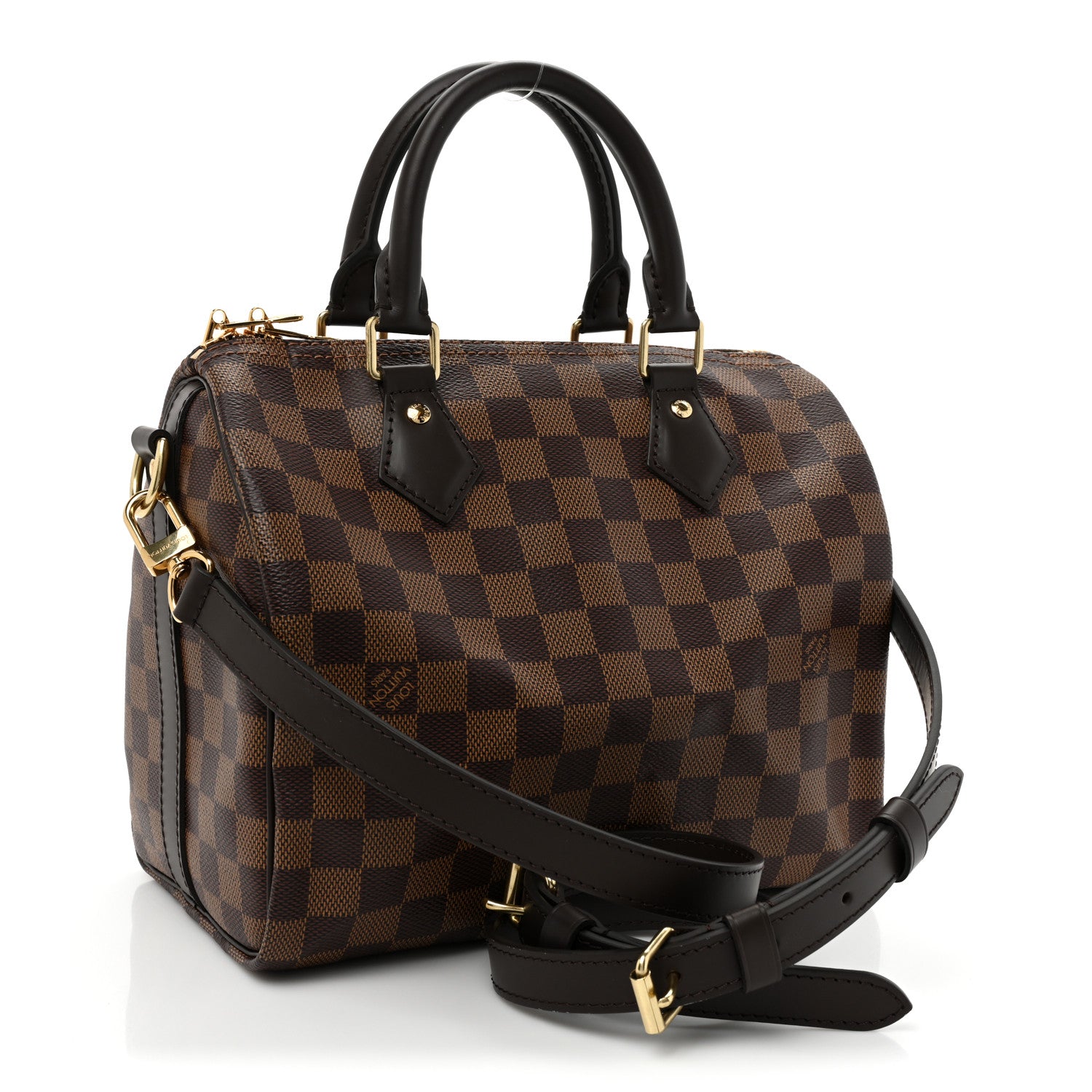 Louis Vuitton Damier Ebene Speedy Bandouliere 25 3 of 10