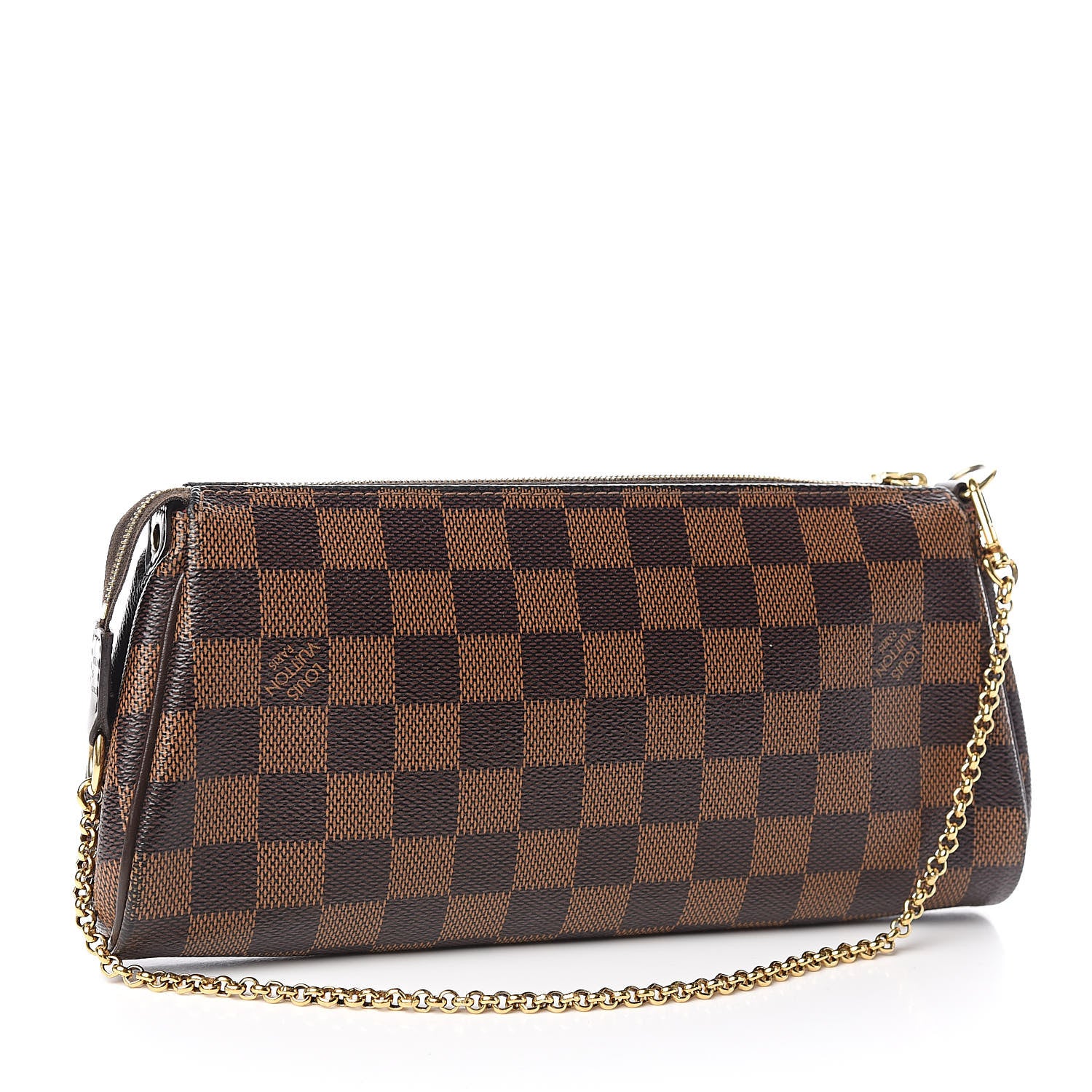 Louis Vuitton Damier Ebene Eva Clutch 3 of 10