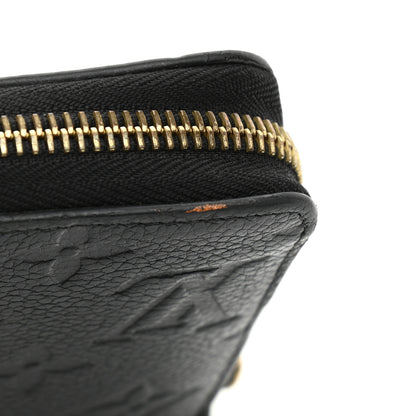 Louis Vuitton Empreinte Zippy Wallet Black 8 of 8