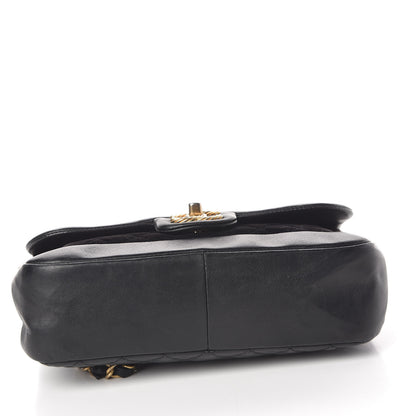 Chanel Metallic Lambskin Velvet Quilted Small Flap Black 12 of 12