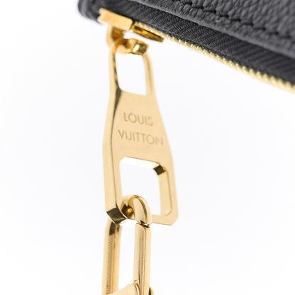 Louis Vuitton Empreinte Monogram Giant Neverfull MM Pochette Black 5 of 9