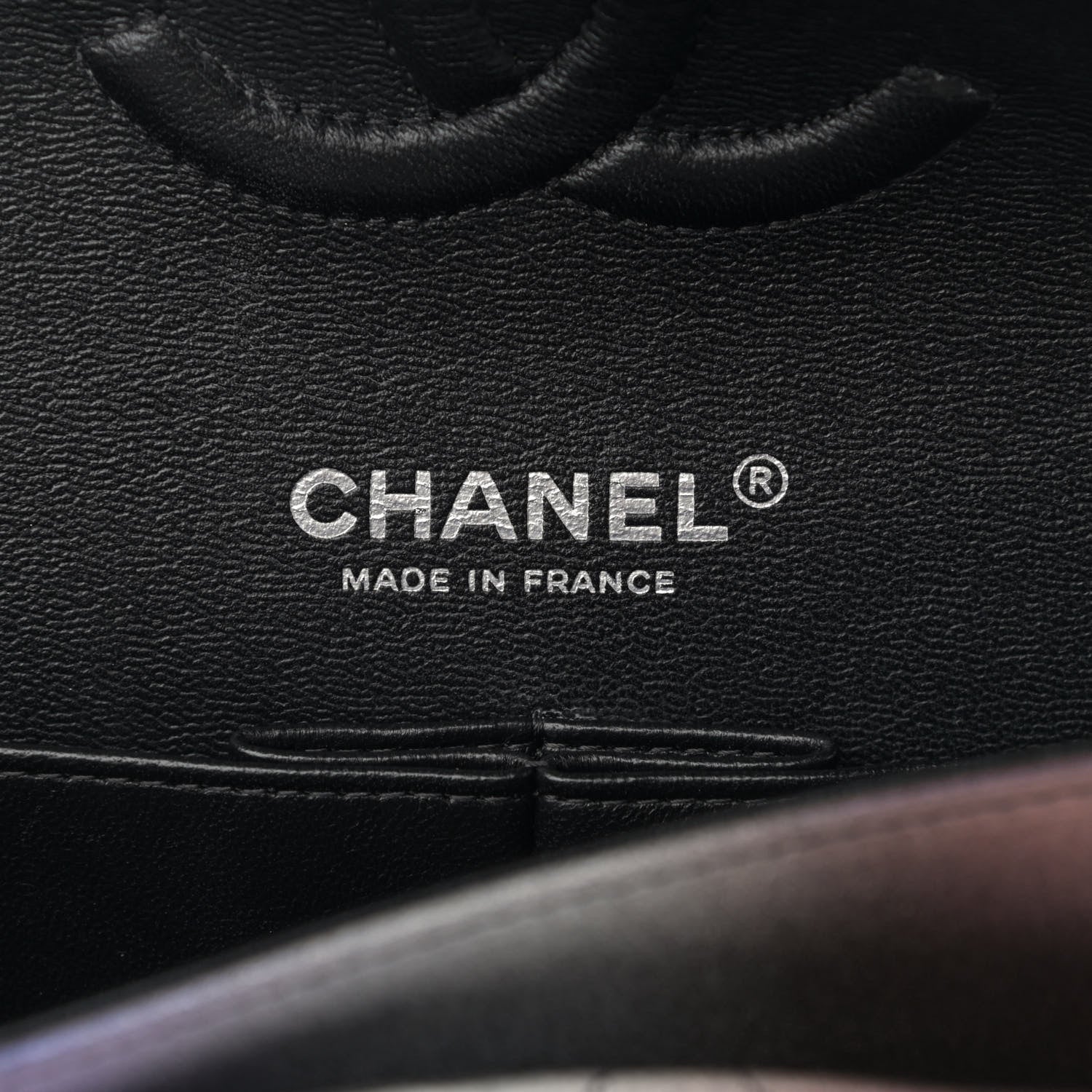 Chanel Calfskin Quilted Ombre Medium Double Flap Black 6 of 18