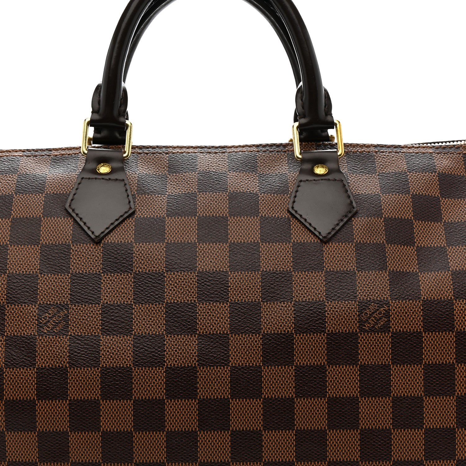 Louis Vuitton Damier Ebene Speedy Bandouliere 35 8 of 12